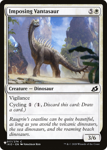 Imposing Vantasaur [The List Reprints]