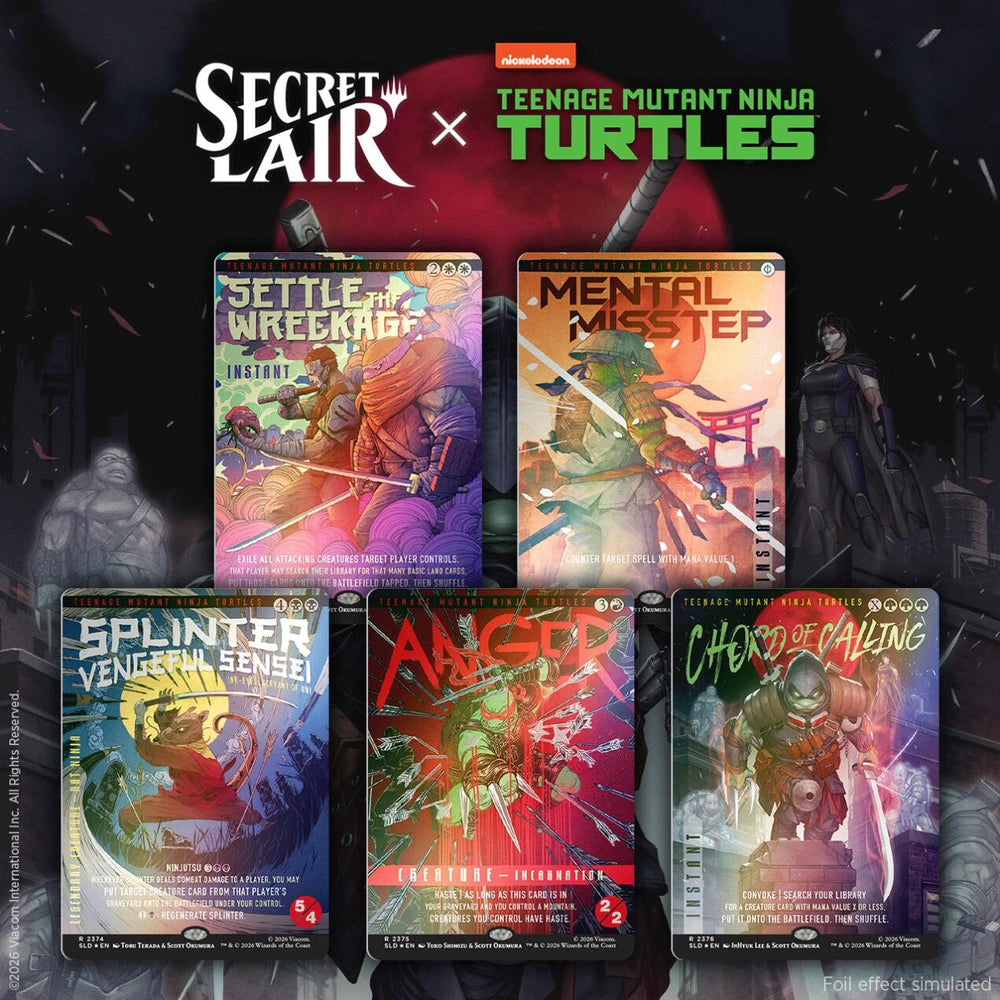 Secret Lair: Drop Series - Secret Lair x Teenage Mutant Ninja Turtles: The Last Ronin (Traditional Foil Edition)