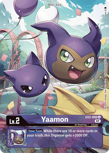 Yaamon [EX2-006] (Alternate Art) [Digital Hazard] 