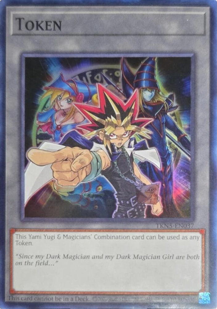 Token: Yami Yugi & Magicians Combination [TKN4-EN037] Super Rare