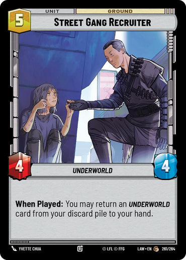 Street Gang Recruiter (261/264) (261/264) [A Lawless Time]