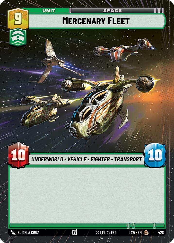 Mercenary Fleet (428) (Hyperspace) (428) [A Lawless Time]