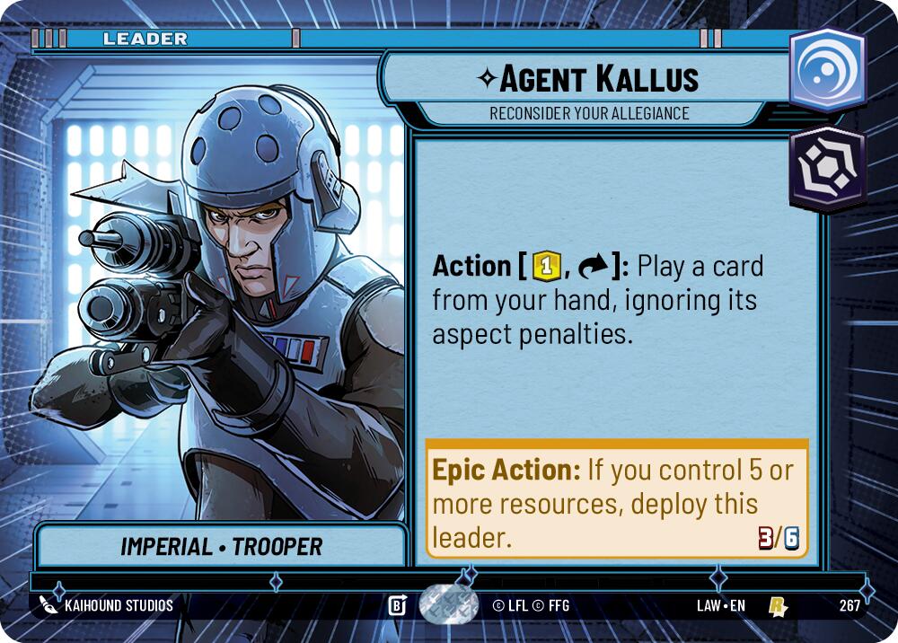 Agent Kallus - Reconsider Your Allegiance (Hyperspace) (267) (267) [A Lawless Time]