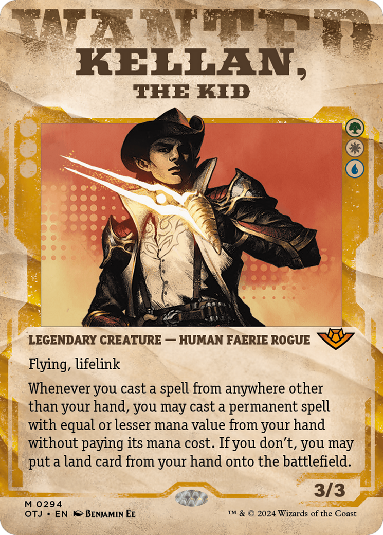 Kellan, the Kid (Showcase) [Outlaws of Thunder Junction] 