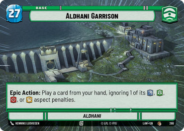 Aldhani Garrison // Shield (286 // t06) (Hyperspace) (286 // T06) [A Lawless Time]