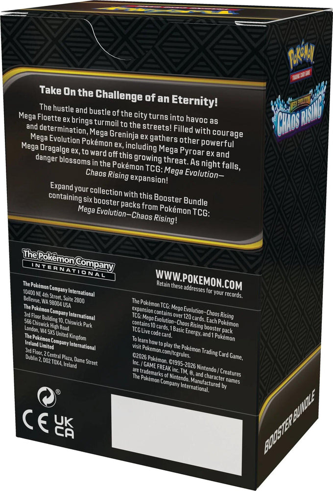 Preorden | Mega Evolution: Chaos Rising Booster Bundle