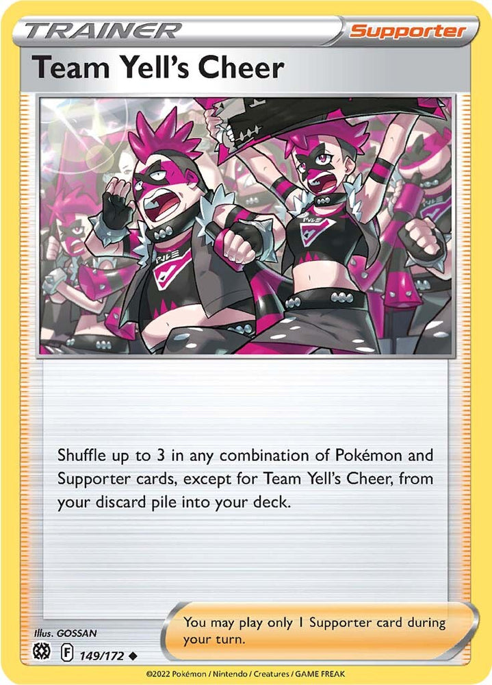 Team Yell's Cheer (149/172) [Sword &amp; Shield: Brilliant Stars] 