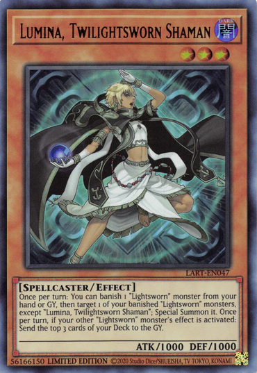 Lumina, Twilightsworn Shaman [LART-EN047] Ultra Rare 