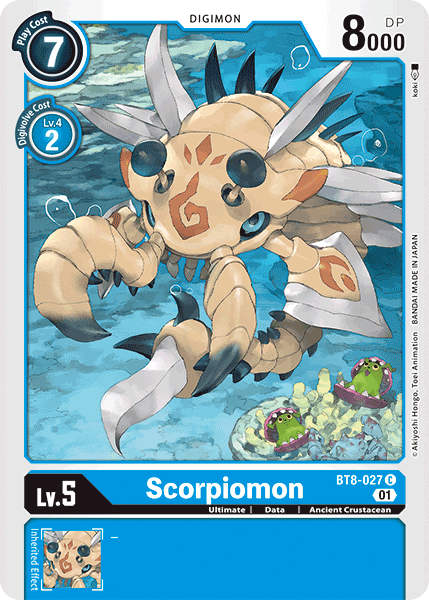 Scorpiomon [BT8-027] [New Awakening] 