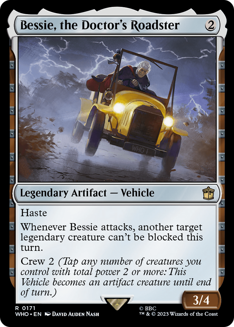 Bessie, the Doctor's Roadster [Doctor Who] 