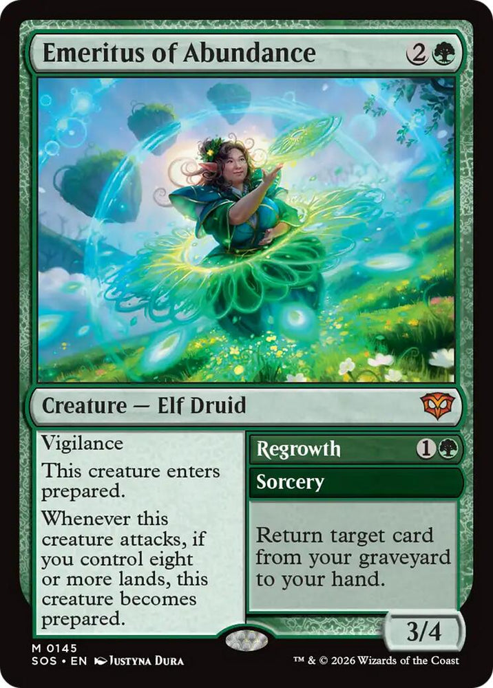 Emeritus of Abundance [Secrets of Strixhaven]