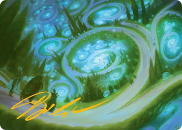 Mathemagics Art Card (Gold-Stamped Signature) [Secrets of Strixhaven Art Series]