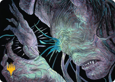 Oracle's Restoration Art Card (Gold-Stamped Planeswalker Symbol) [Secrets of Strixhaven Art Series]