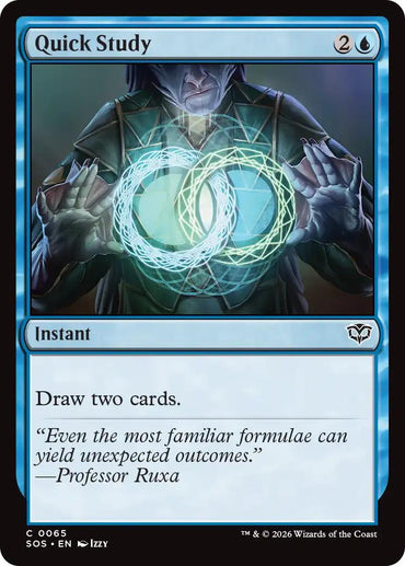 Pursue the Past Art Card (Gold-Stamped Signature) [Secrets of Strixhaven Art Series]