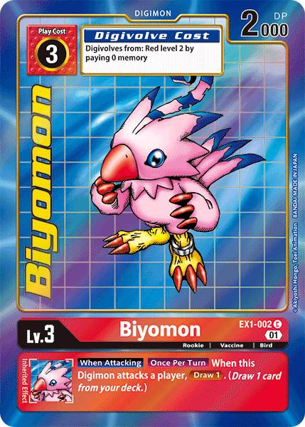 Biyomon [EX1-002] (Alternate Art) [Classic Collection] 