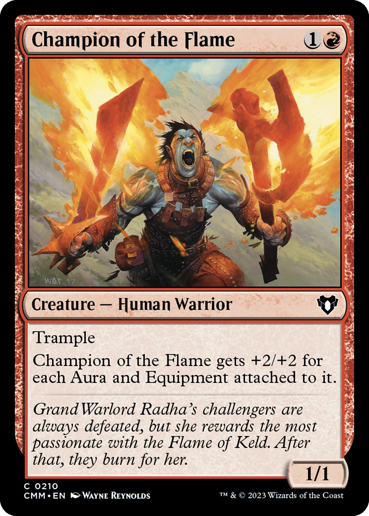 Champion of the Flame [Commander Masters] 