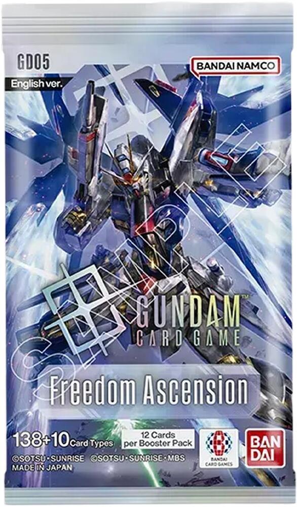 Gundam TCG - Freedom Ascension [GD05] - Booster Pack