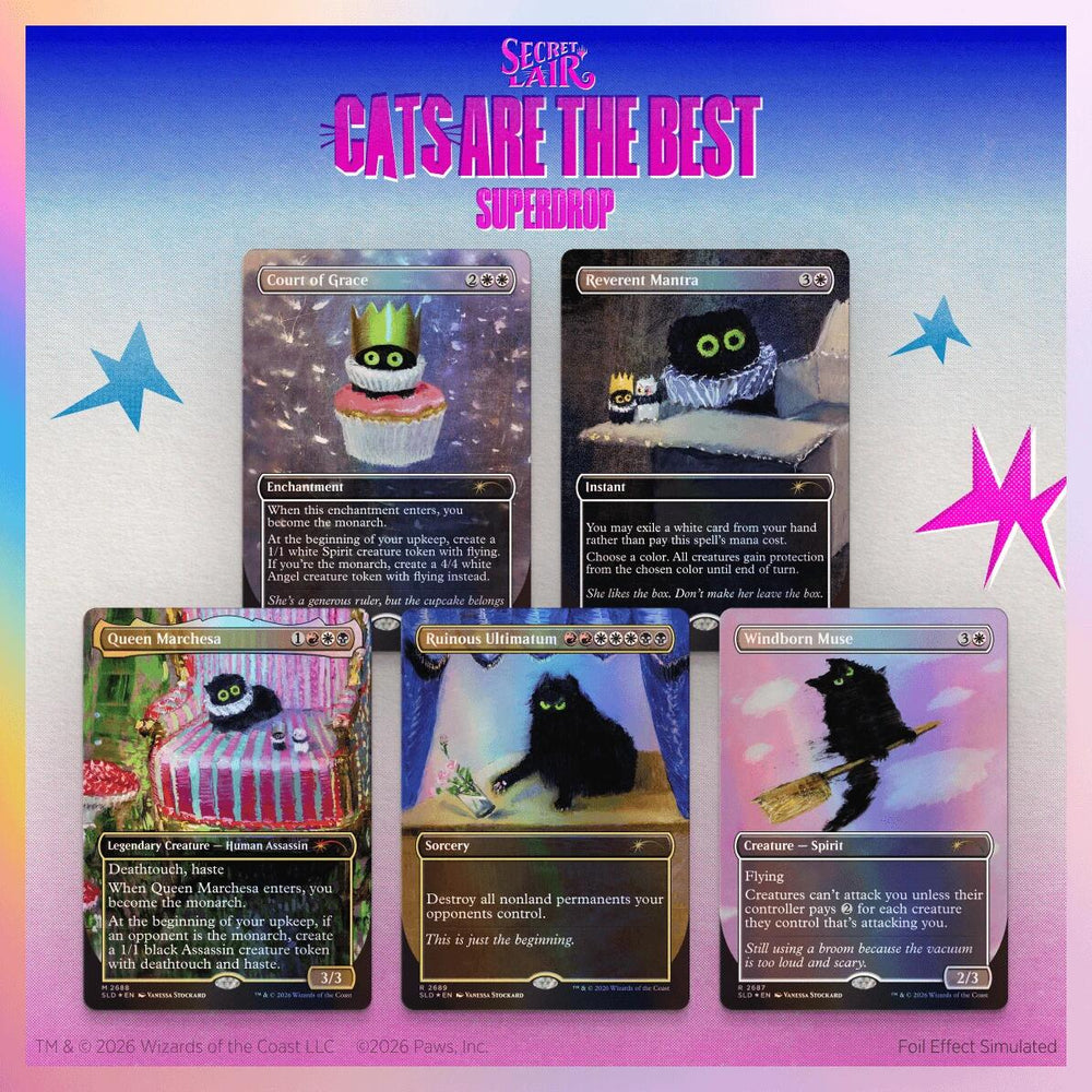 Secret Lair: Drop Series - Purr Majesty (Foil Edition)