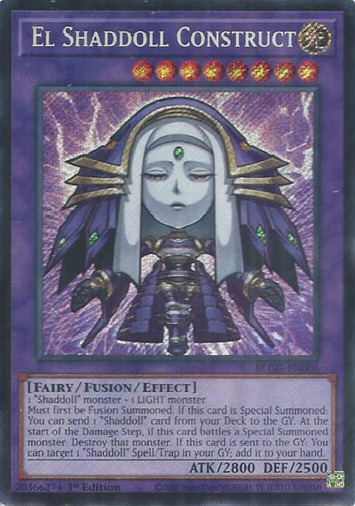 El Shaddoll Construct [BLGG-EN006] Secret Rare