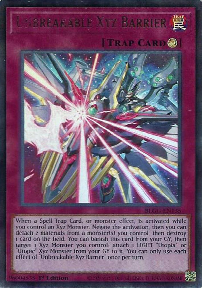 Unbreakable Xyz Barrier [BLGG-EN135] Ultra Rare