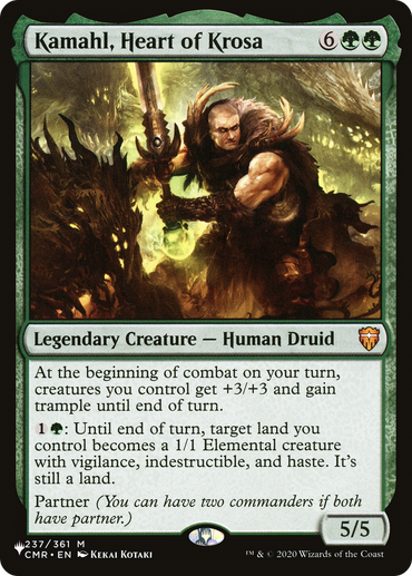 Kamahl, Heart of Krosa [The List]