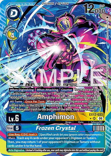 Amphimon // Frozen Crystal [EX12-033] [Digital World Shambala]
