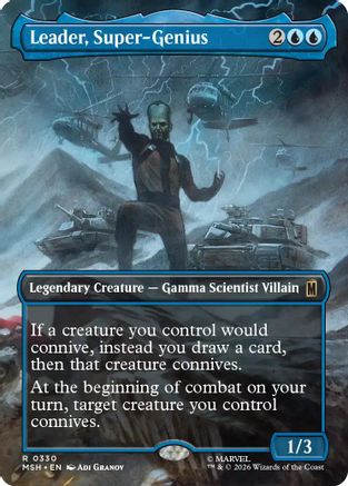 Leader, Super-Genius (Borderless) [Marvel Super Heroes]