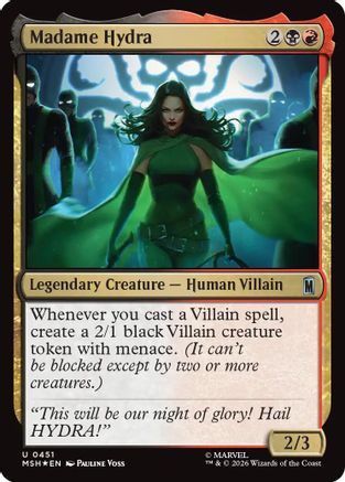 Madame Hydra (Suge Foil) [Marvel Super Heroes]
