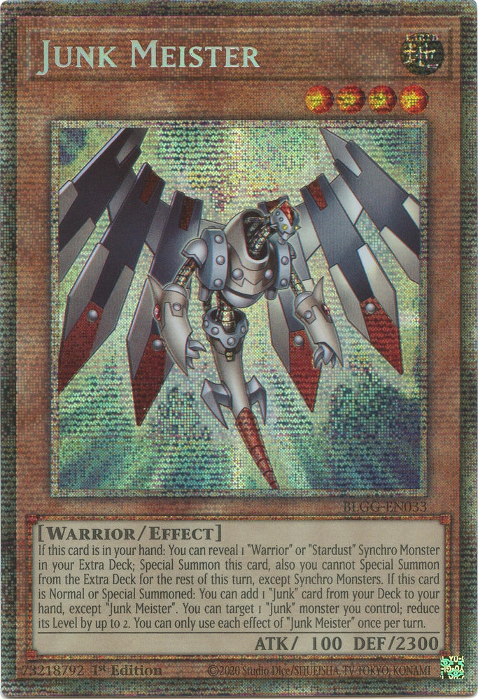 Junk Meister (Starlight Rare) [BLGG-EN033] Starlight Rare