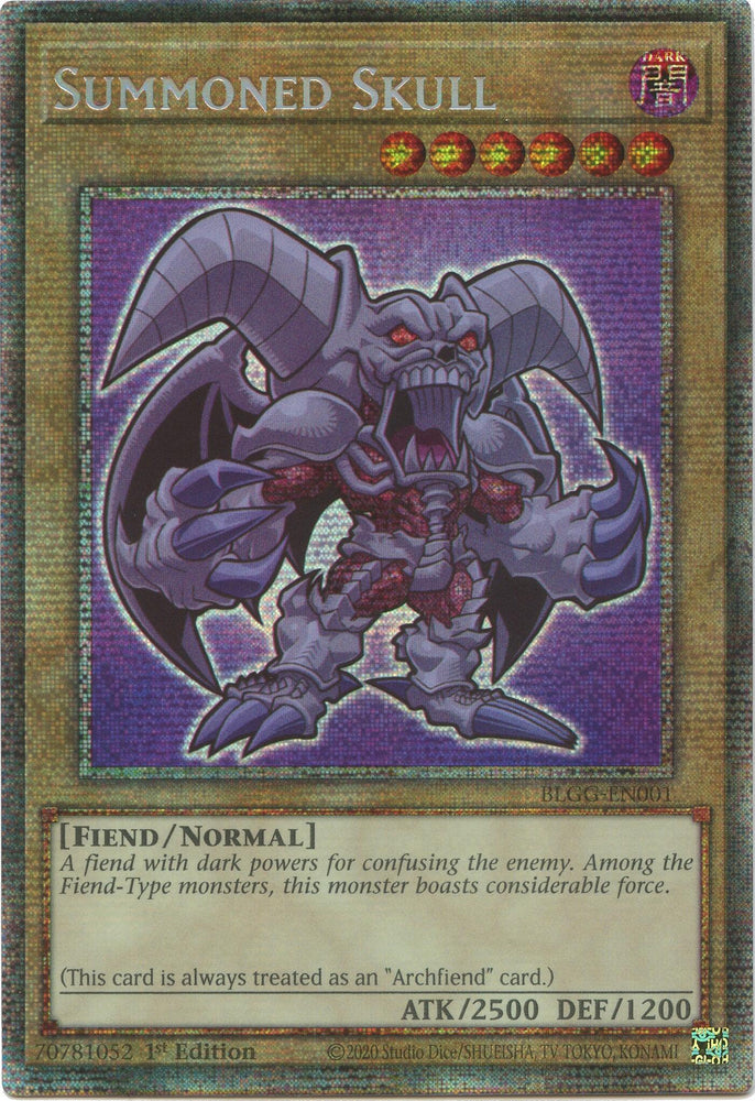 Summoned Skull (Starlight Rare) [BLGG-EN001] Starlight Rare