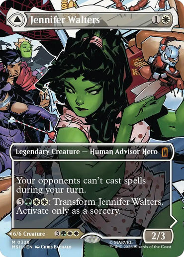 Jennifer Walters // The Sensational She-Hulk (Borderless) (0328) [Marvel Super Heroes]