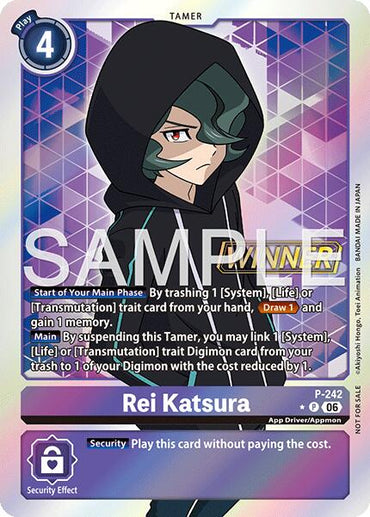Rei Katsura [P-242] (Official Store Tournament 2026 Vol. 3 Winner) [Promotional Cards]