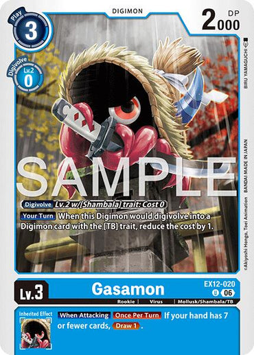 Gasamon [EX12-020] [Digital World Shambala]