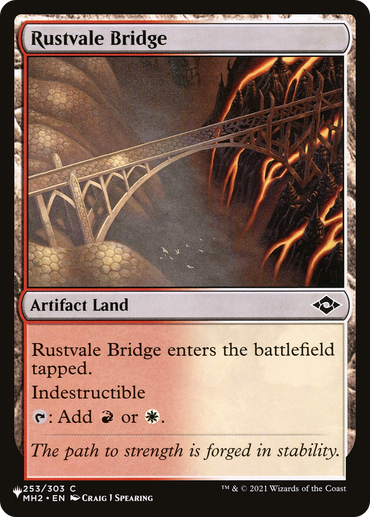 Rustvale Bridge [The List Reprints] 