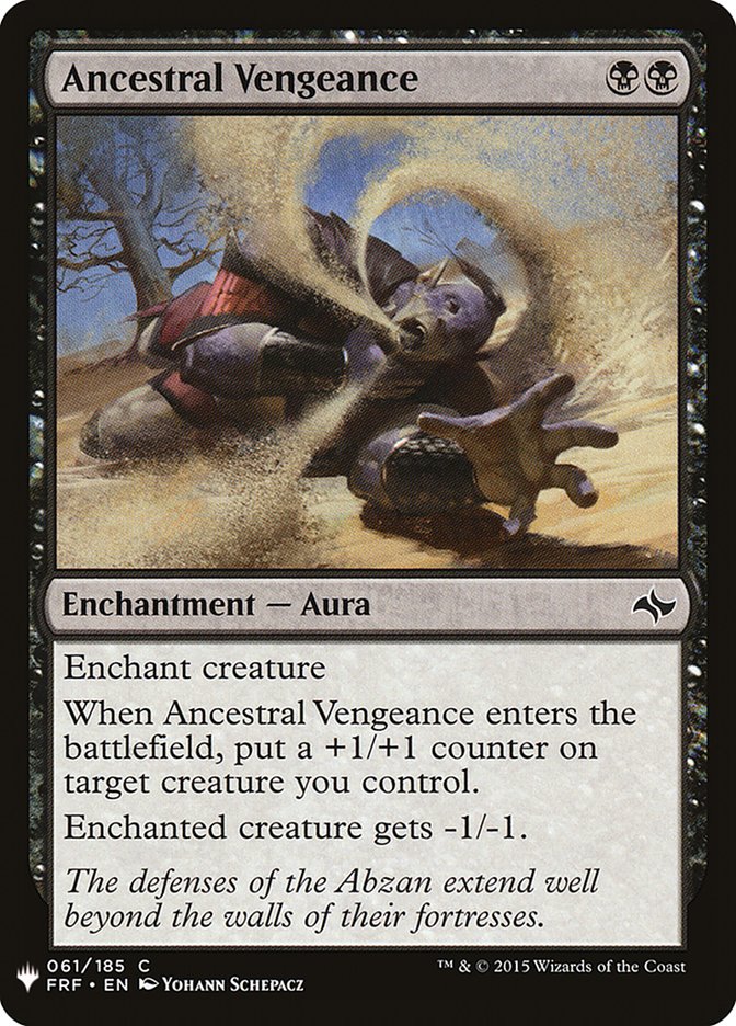 Ancestral Vengeance [Mystery Booster] 