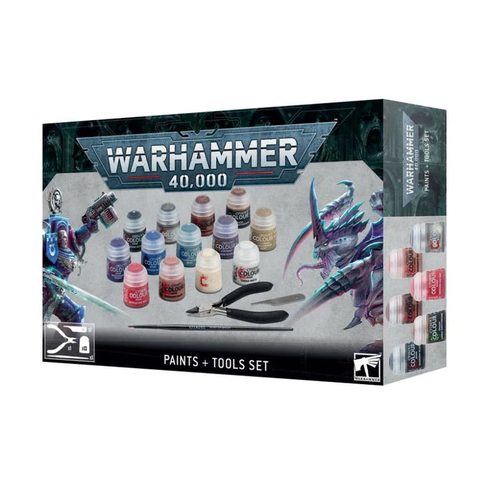 Warhammer 40,000: Pinturas + Tools Set