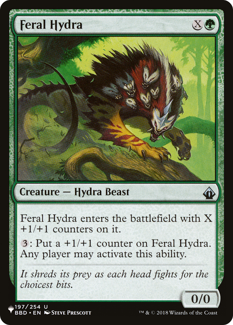 Feral Hydra [The List Reprints] 