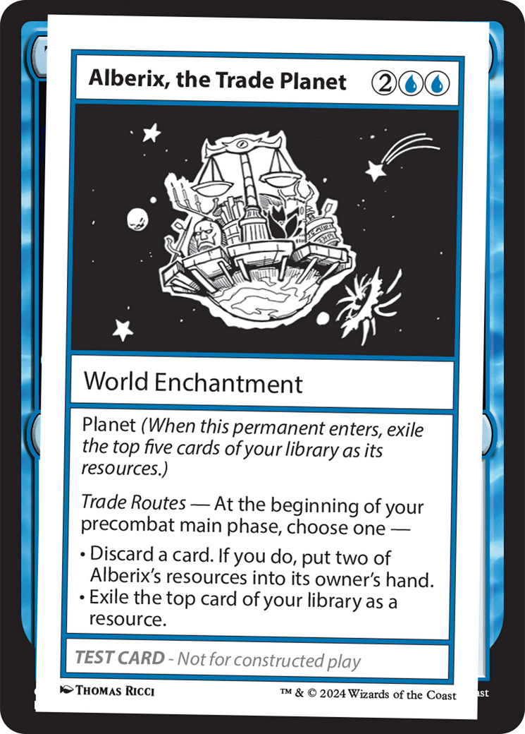 Alberix, the Trade Planet [Mystery Booster 2 Playtest Cards] 