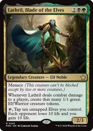 Lathril, Blade of the Elves [Foundations] 