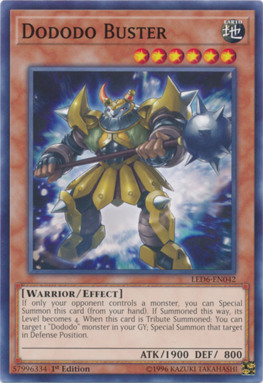 Dododo Buster [LED6-EN042] Common 