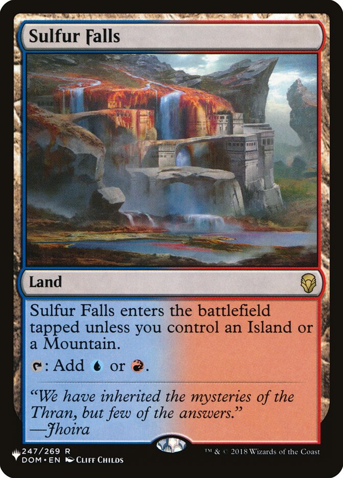 Sulfur Falls [Secret Lair: Heads I Win, Tails You Lose] 