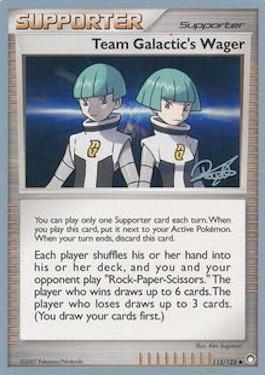 Team Galactic's Wager (115/123) (Bliss Control - Paul Atanassov) [World Championships 2008] 