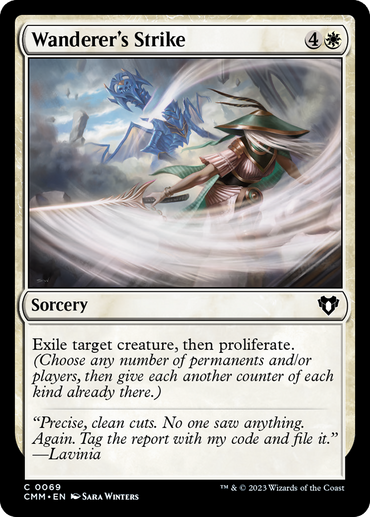 Wanderer's Strike [Commander Masters] 