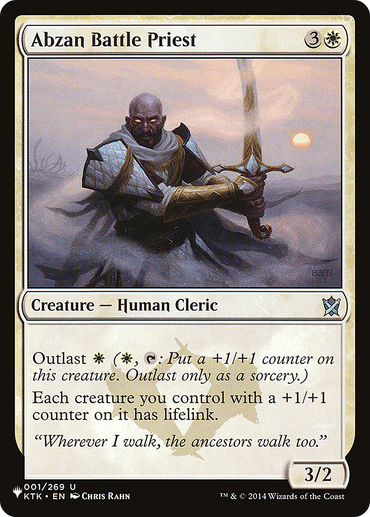 Abzan Battle Priest [The List Reprints] 