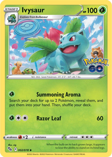 Ivysaur (002/078) [Pokémon GO] 