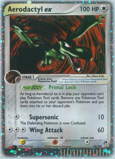 Aerodactyl ex (94/100) [EX: Sandstorm] 