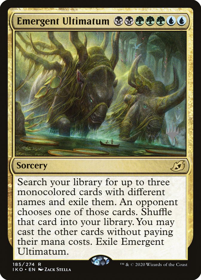 Emergent Ultimatum (Promo Pack) [Ikoria: Lair of Behemoths Promos] 