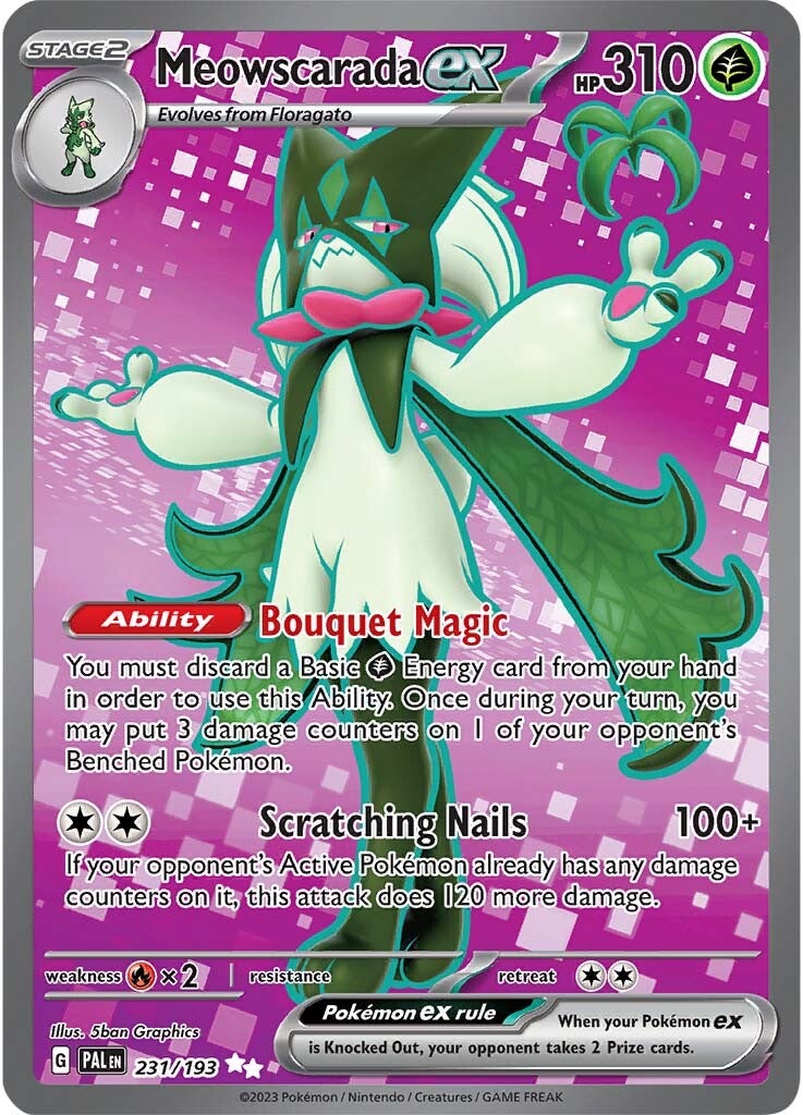 Meowscarada ex (231/193) [Scarlet & Violet: Paldea Evolved]