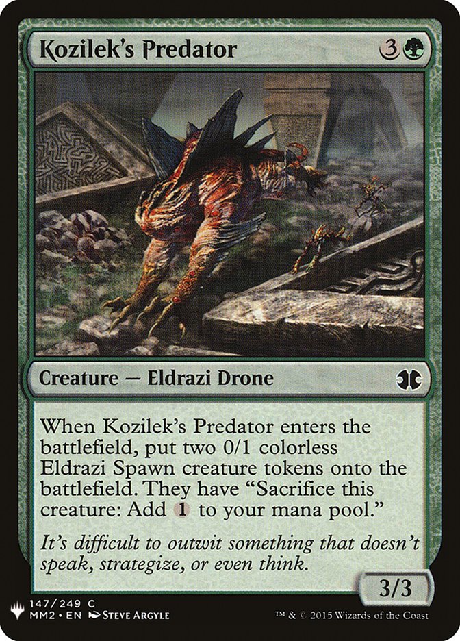 Kozilek's Predator [Mystery Booster] 