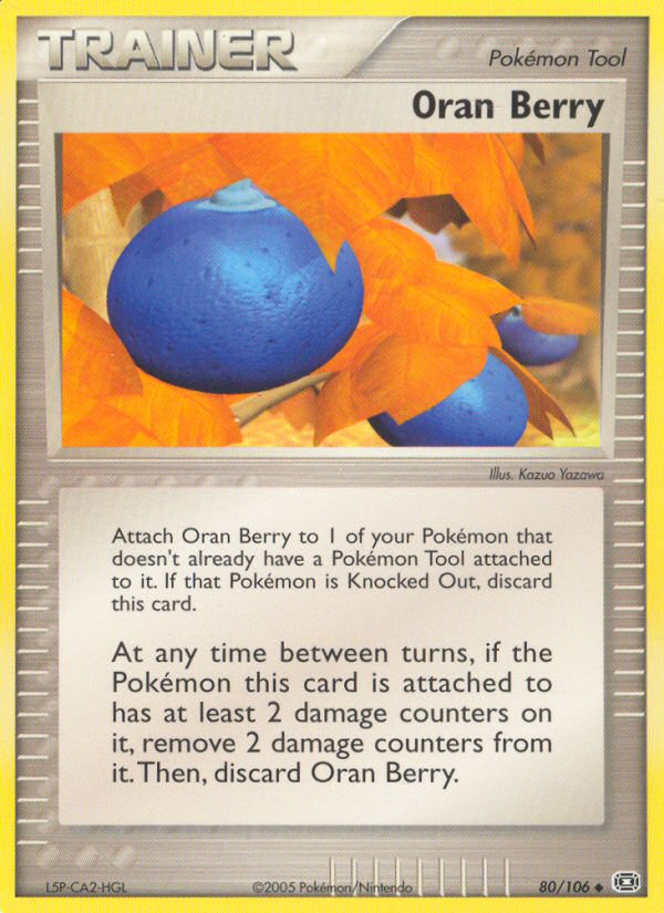 Oran Berry (80/106) [EX: Emerald] 